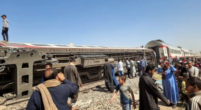 Egypt train crash