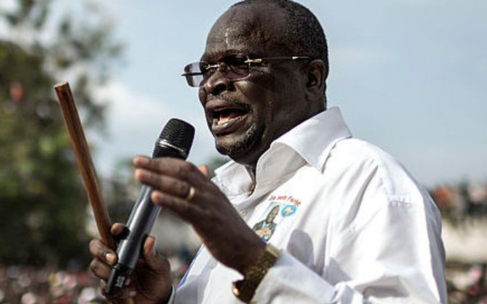 Guy Brice Parfait Kolélas was one of six opposition candidates Guy Brice Parfait Kolélas was one of six opposition candidates