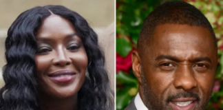 Naomi Campbell and Idris Elba (Photograph: Agencies)