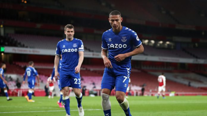 Richarlison of Everton dances Image credit: Getty Images Richarlison of Everton dances Image credit: Getty Images