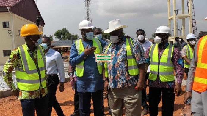 Napo, Oppong Nkrumah, VRA and others inspect Pokuase substation project Napo, Oppong Nkrumah, VRA and others inspect Pokuase substation project
