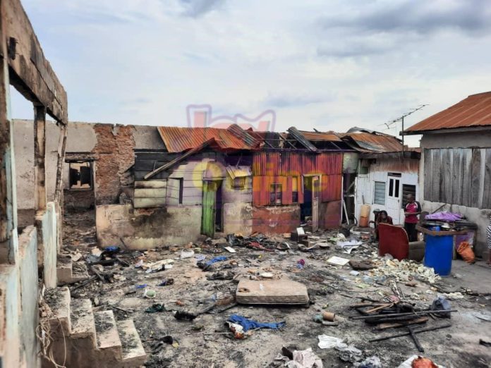 Anloga junction fire