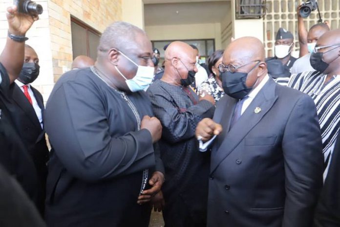 Koku Anyidoho meets Akufo-Addo, Bawumia Koku Anyidoho meets Akufo-Addo, Bawumia