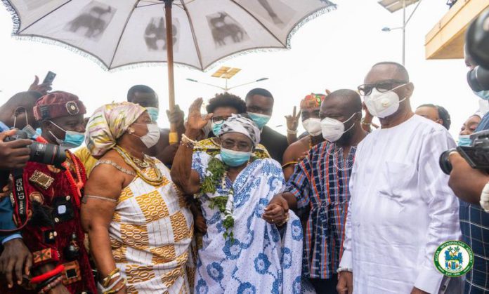 Ga Queen Mother returns home after 5-year absence Ga Queen Mother returns home after 5-year absence