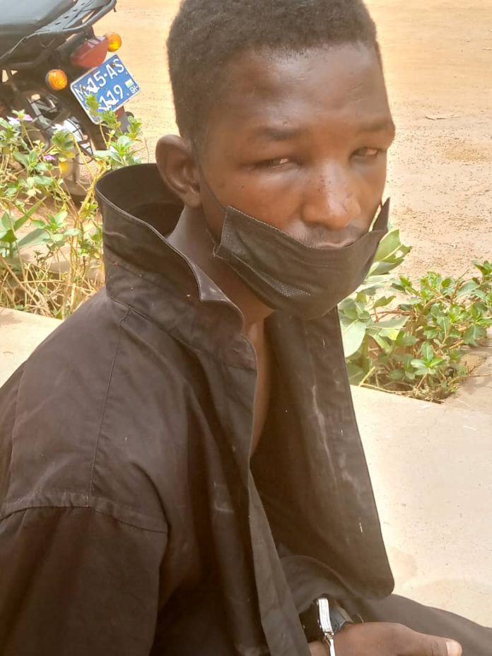 Ibrahim Lobbol sentenced for stealing mobile phone