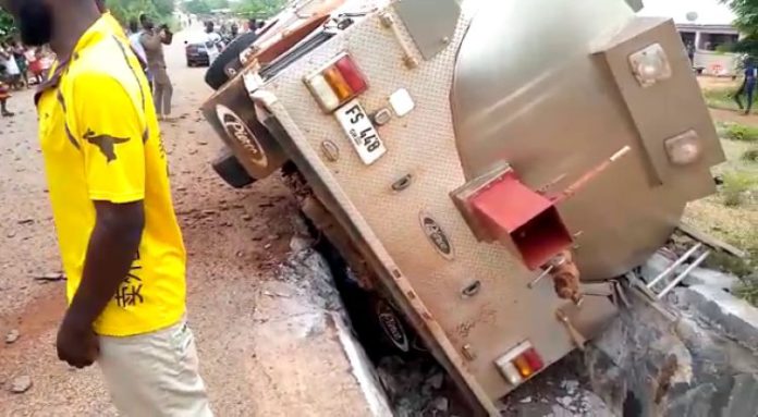 About 5 Fire Service officers injured in Nkawkaw accident