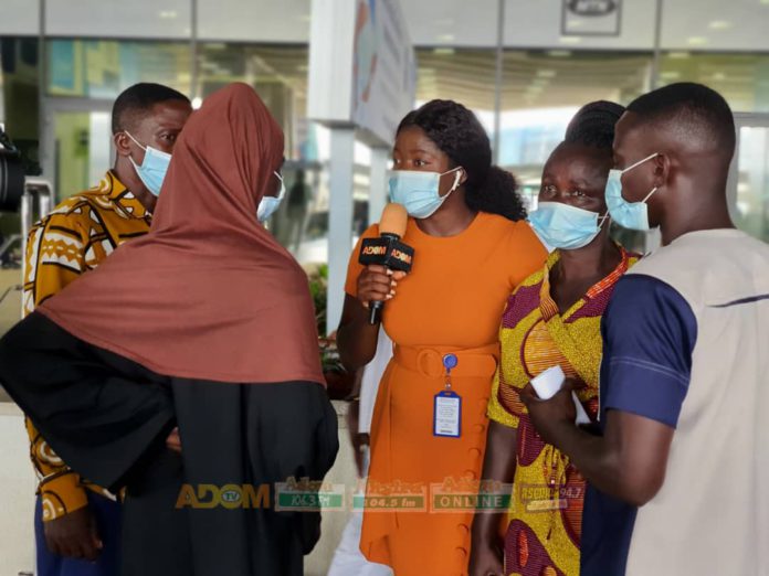 Joy at last as Ghanaian lady neglected in Oman is evacuated Joy at last as Ghanaian lady neglected in Oman is evacuated
