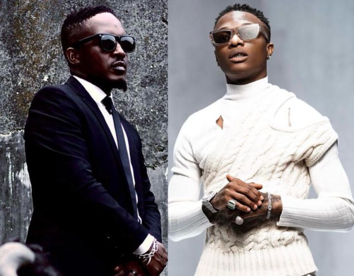L-R; MI Abaga & Wizkid L-R; MI Abaga & Wizkid
