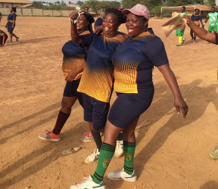 Mercy Asiedu, Akyere Bruwaa, other movie stars play football match