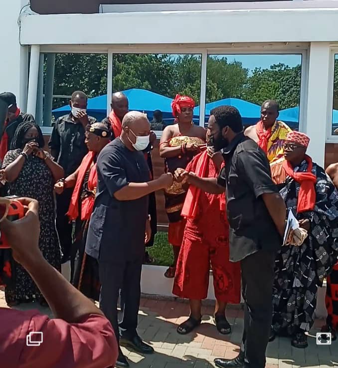Anlo, other Volta Chiefs and families pay courtesy call on John Mahama Anlo, other Volta Chiefs and families pay courtesy call on John Mahama