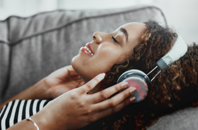 File Photo: Listening to music