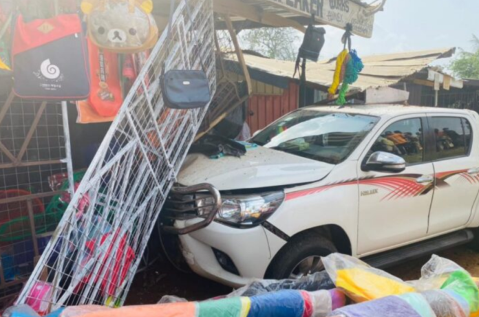 The Toyota Hilux vehicle