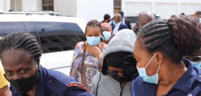 Actress Rosemond Alade Brown, aka Akuapem Poloo on her way to jail after the sentence Actress Rosemond Alade Brown, aka Akuapem Poloo on her way to jail after the sentence