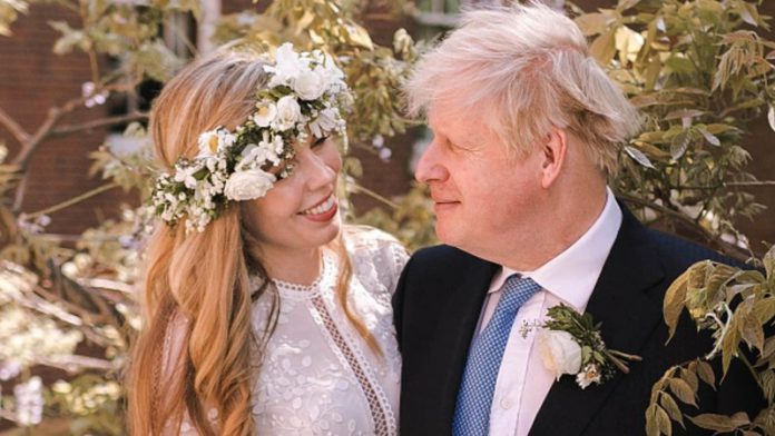 UK PM Boris Johnson marries for the third time UK PM Boris Johnson marries for the third time