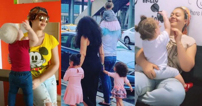 Nadia Buari and kids Nadia Buari and kids