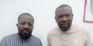 Papa Mystero of Asempa FM and Aziz Haruna Futah