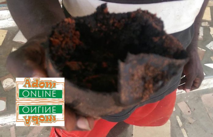 Mysterious calabash found at Tema mysterious calabash