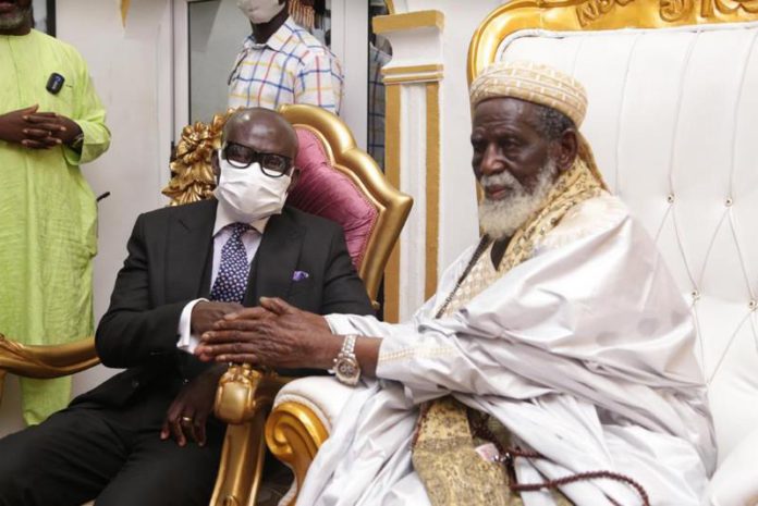 Godfred Yeboah Dame and Chief Imam Godfred Yeboah Dame and Chief Imam