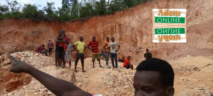 Galamsey pit