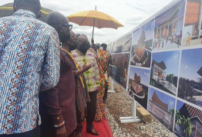 World musuem sod cutting