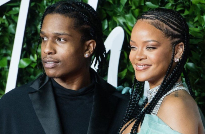 A$AP Rocky supported Rihanna on her Diamonds World Tour in 2013 A$AP Rocky supported Rihanna on her Diamonds World Tour in 2013