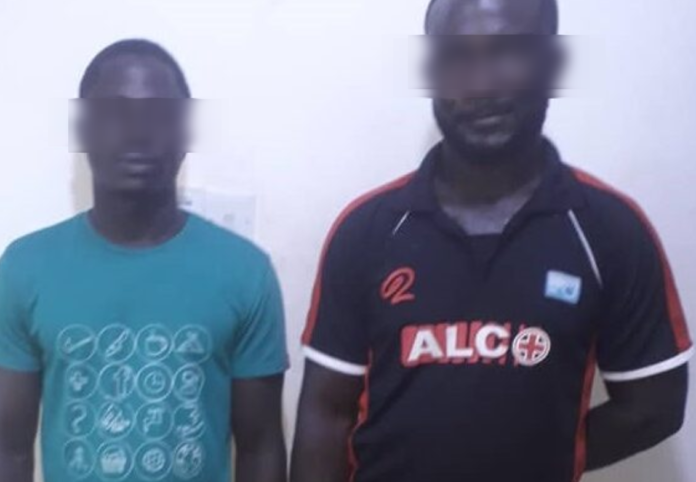CCTV captures 2 allegedly stealing GH₵ 205,910