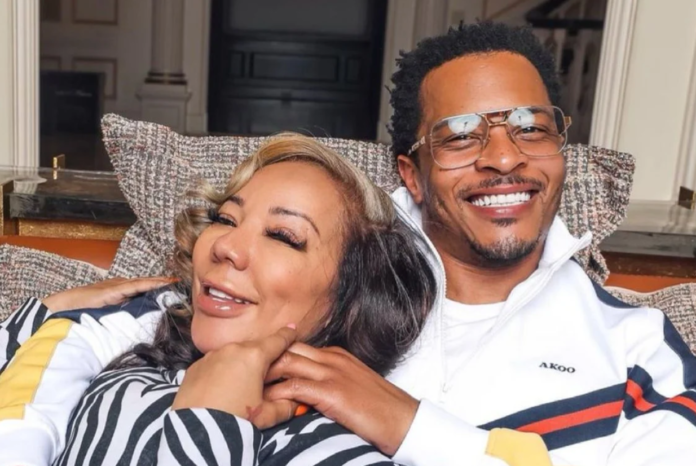 Rapper T.I and his wife