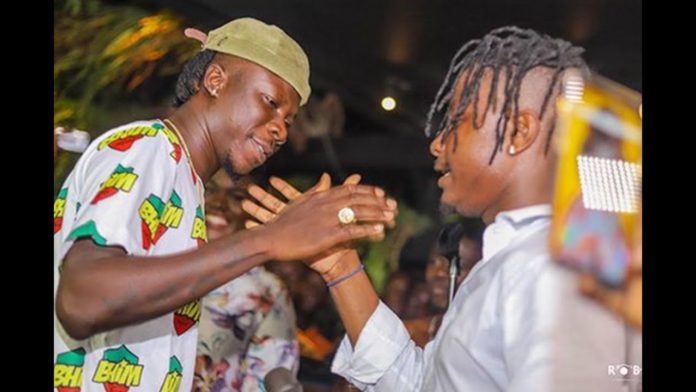 Stonebwoy and Kelvyn Boy