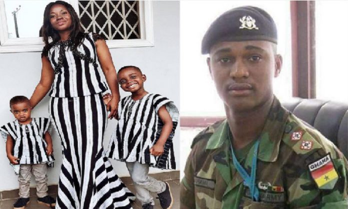 Major Mahama's wife and kids Major Mahama's wife and kids