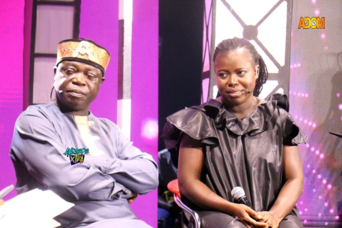 Backing vocalists Nana Ama and Akablay