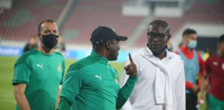 CK Akonnor and his assistant, David Duncan