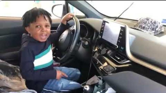 Don Little driving
