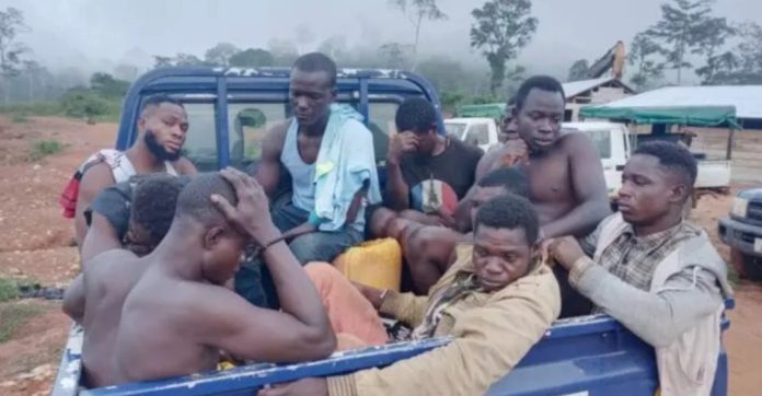 Adansi Akrofuom illegal miners