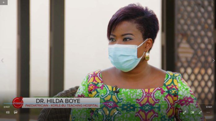 Dr Jilda Boye, Paediatrician Korle-Bu