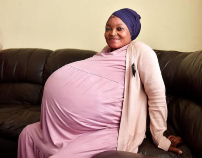 Woman gives birth to ten babies in South Africa A South African woman has given birth to 10 babies, breaking the Guinness World Record held by Malian Halima Cissé, who gave birth to nine children in Morocco last month. Gosiame Thamara Sithole, 37, gave birth to her decuplets – two more than doctors had earlier detected during the medical scans – at a hospital in Pretoria last night. Sithole, who has six-year-old twins, said that her pregnancy was natural and wasn't on fertility treatment.