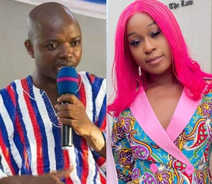 L-R: Abronye DC and Efia Odo L-R: Abronye DC and Efia Odo