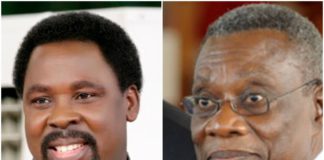 When late President Atta Mills met late TB Joshua