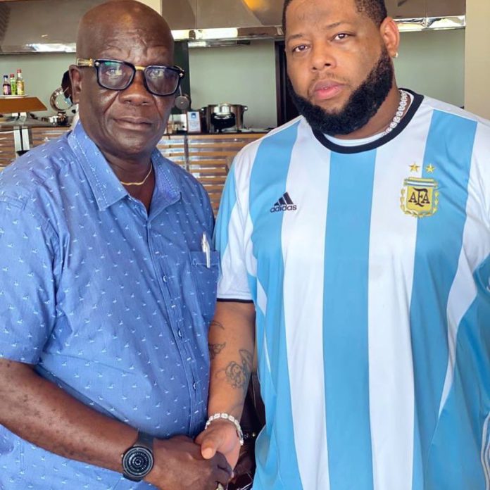 D Black and Castro's father