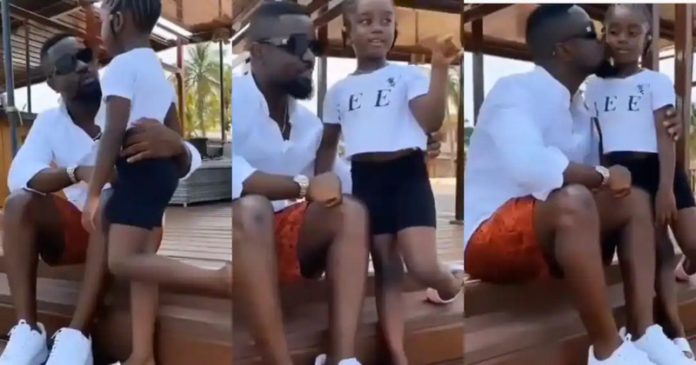 sarkodie and daughter, Titi sarkodie and daughter, Titi
