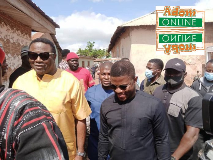 NDC delegation at Ejura