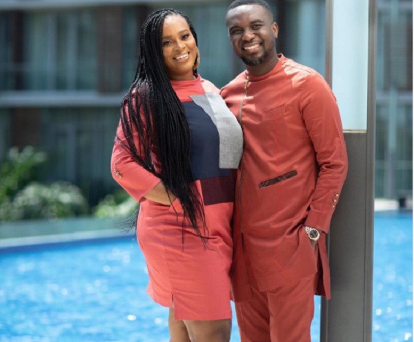 Joe Mettle and wife, Selasie