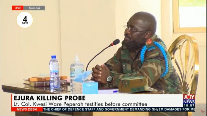 4BN Commander Lt Col Kwasi Ware Peprah