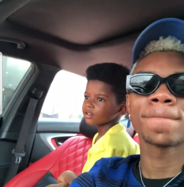 KiDi and son, Zayne