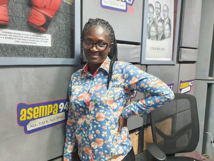 Madam Evelyn Nsiah Asare, the CEO of Hassacas Ladies Madam Evelyn Nsiah Asare, the CEO of Hassacas Ladies