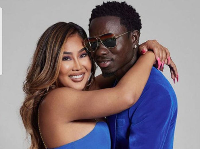 Michael Blackson and lover, Rada Michael Blackson and lover, Rada