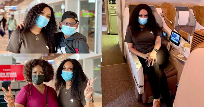 Juliet Ibrahim and family Juliet Ibrahim and family