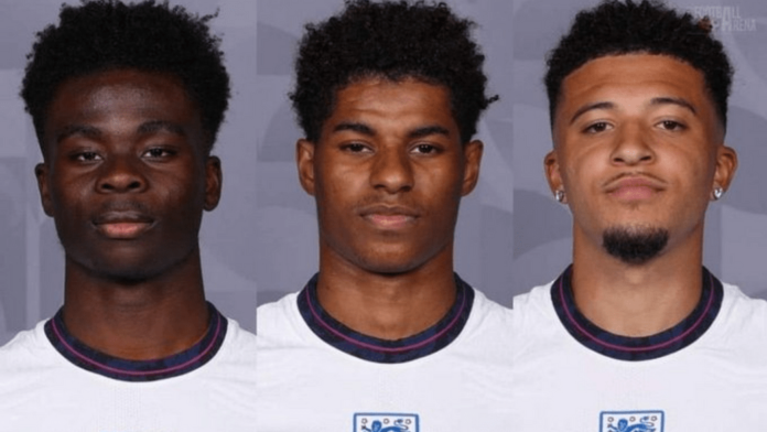 Saka, Rashford and Sancho Saka, Rashford and Sancho