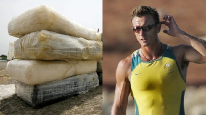 NATHAN BAGGALEY (PICTURED) WAS ARRESTED IN 2018 FOR PLAYING AN "IMPORTANT ROLE" IN A LARGE-SCALE DRUG-SMUGGLING OPERATION. PHOTOS BY AFP / STRINGER VIA GETTY IMAGES (L) AND MLADEN ANTONOV / AFP (R) NATHAN BAGGALEY (PICTURED) WAS ARRESTED IN 2018 FOR PLAYING AN "IMPORTANT ROLE" IN A LARGE-SCALE DRUG-SMUGGLING OPERATION. PHOTOS BY AFP / STRINGER VIA GETTY IMAGES (L) AND MLADEN ANTONOV / AFP (R)