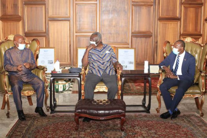 Allotey Jacobs meets Kufuor Allotey Jacobs meets Kufuor