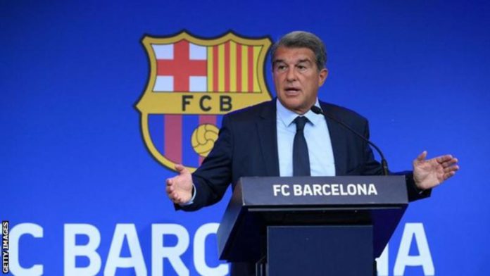 Barcelona president Laporta claims he was lied to by predecessor Josep Maria Bartomeu Barcelona president Laporta claims he was lied to by predecessor Josep Maria Bartomeu
